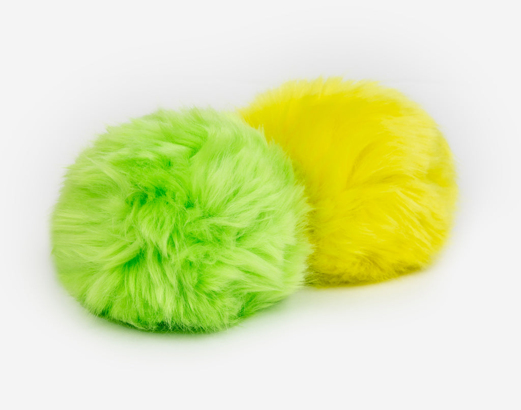 Love Your Melon Neon Yellow and Neon Pink Pom Pack