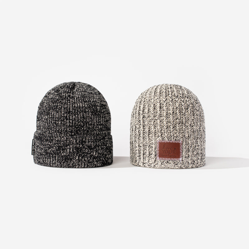 Cozy Couple: His & Hers: Black Speckled
