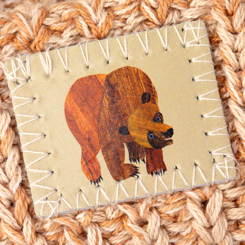 Brown Bear Baby Pom Beanie + Book