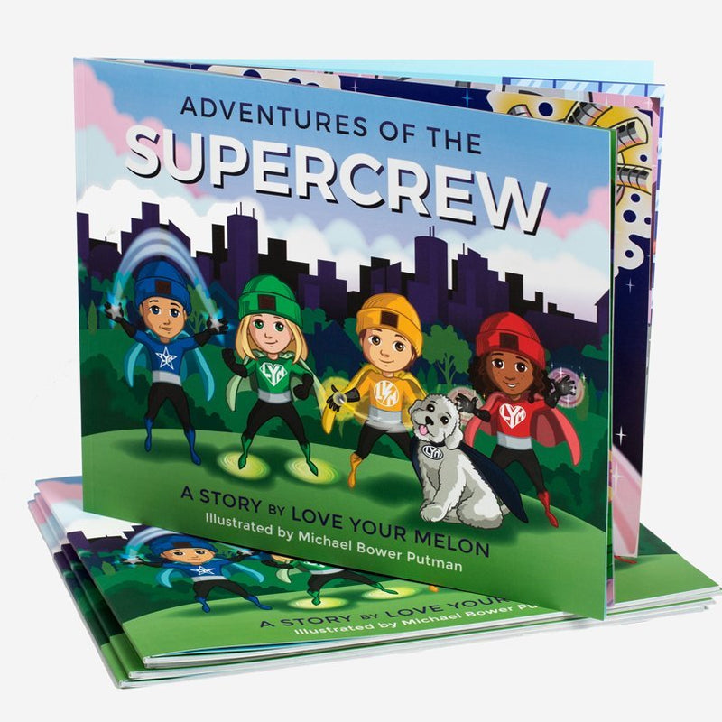 SuperCrew Adventures Children's Book-Accessory-Love Your Melon