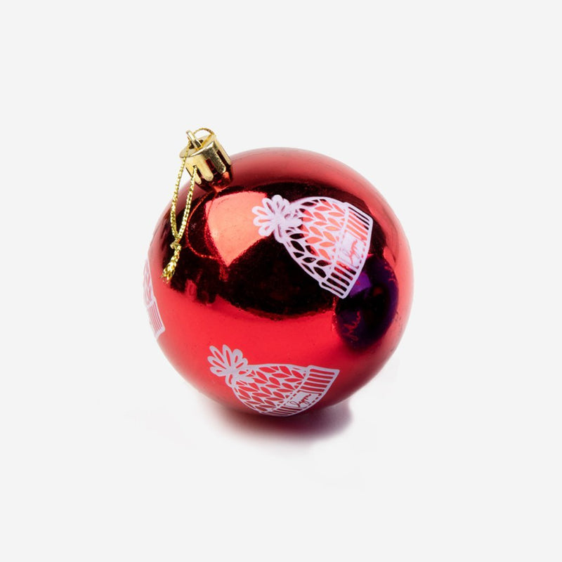 Red LYM Beanie Ornament