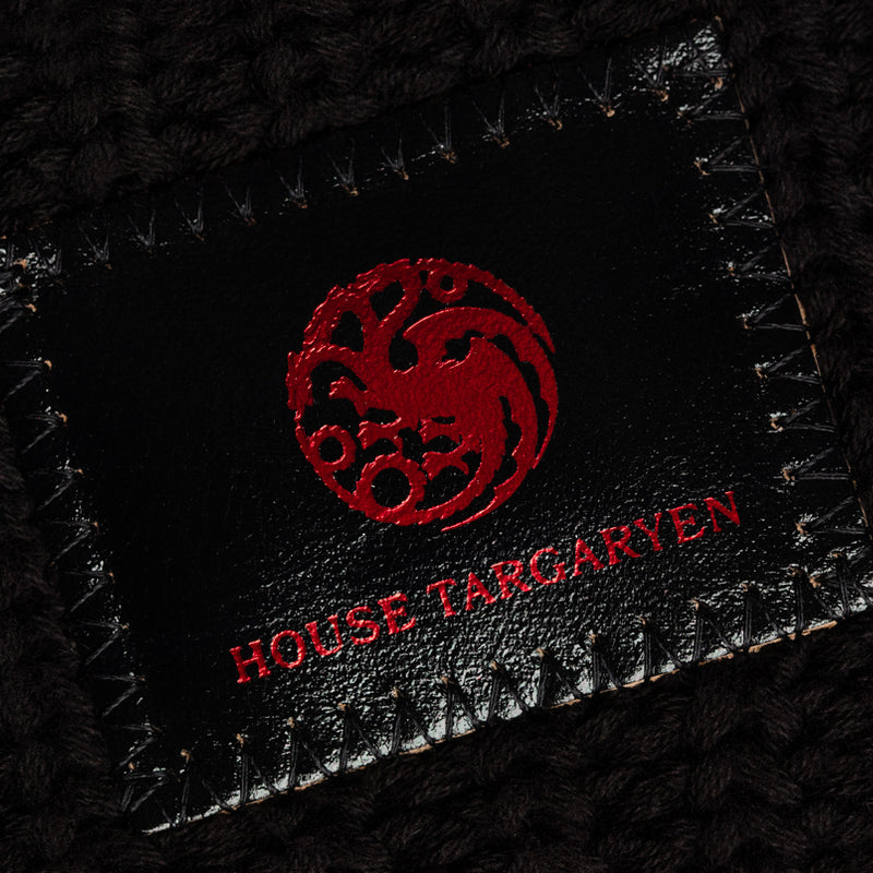 House Targaryen Black Pom Beanie