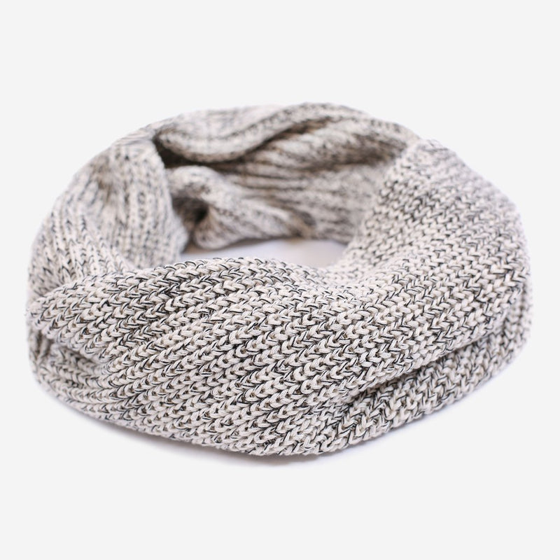 Black Speckled Infinity Scarf-Scarf-Love Your Melon