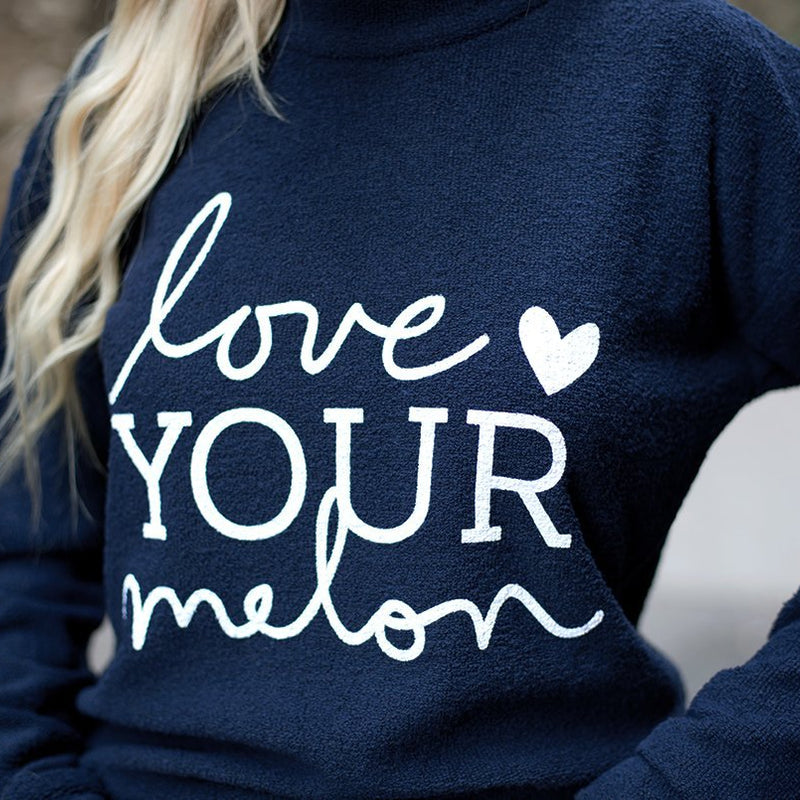 Navy Woolly Threads Sweatshirt-Apparel-Love Your Melon