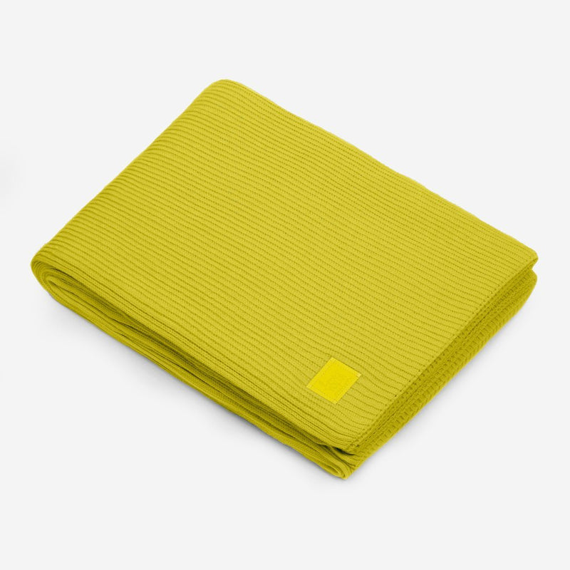 Chartreuse Oversized Acrylic Blanket
