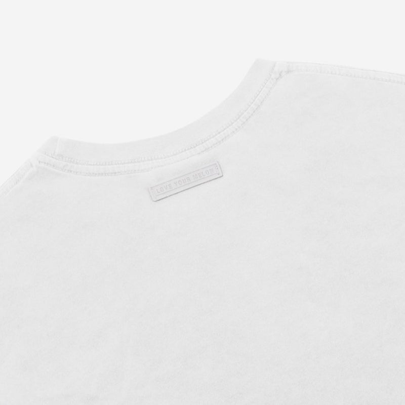 White Knit USA Long Sleeve Shirt