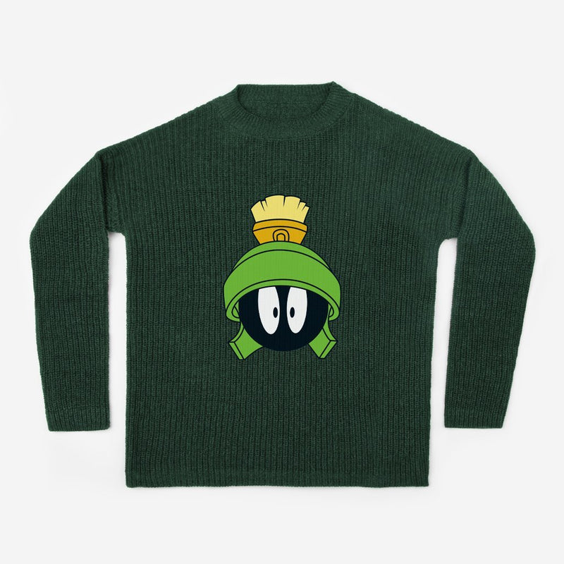Marvin the Martian Knit Crewneck Sweater