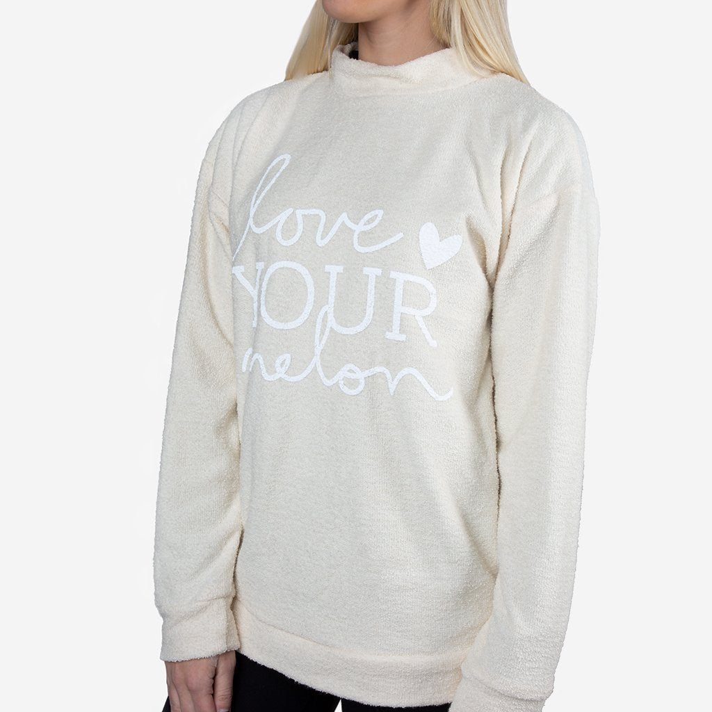 Cream Unisex Sweatshirt - Woolly Threads x Love Your Melon