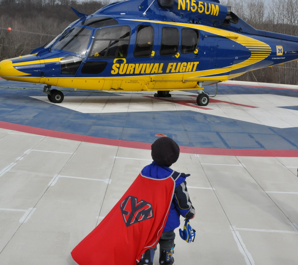 BECKHAM'S HELICOPTER ADVENTURE