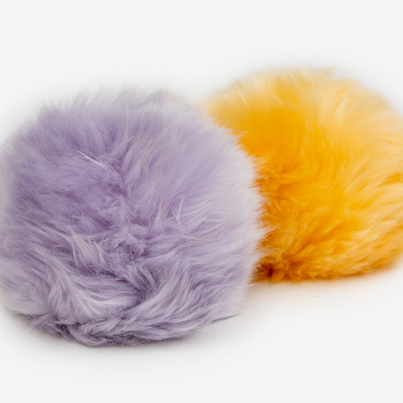 Lavender and Cantaloupe Pom Pack