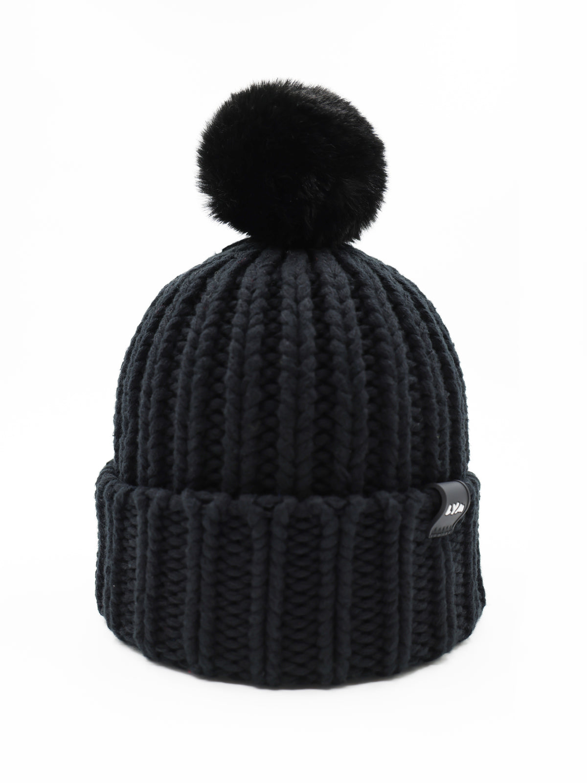 Chunky Knit Essentials Pom Beanie