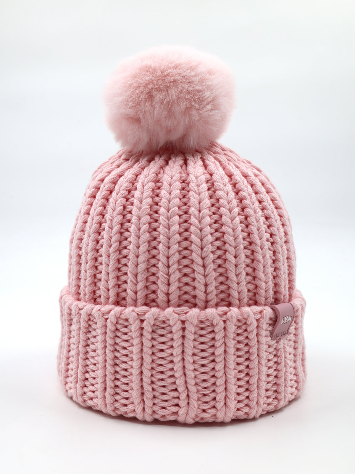 Chunky Knit Essentials Pom Beanie