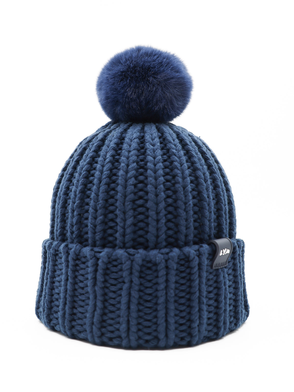 Chunky Knit Essentials Pom Beanie