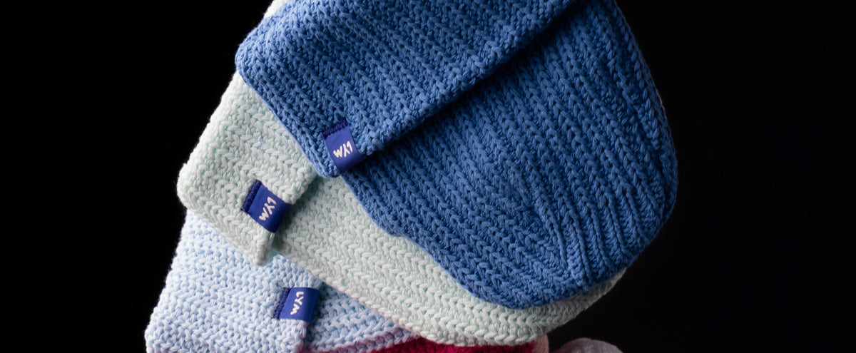 Blue and White Love Your Melon Beanie limited edition Love Your Melon Beanies – Life According to Jamie main image 3