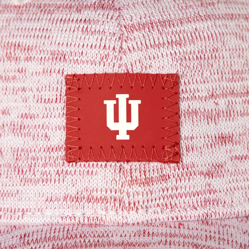 Indiana Hoosiers White and Crimson Speckled Hero Cap
