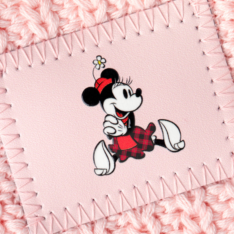 Disney's Minnie Mouse Blush Double Pom Beanie