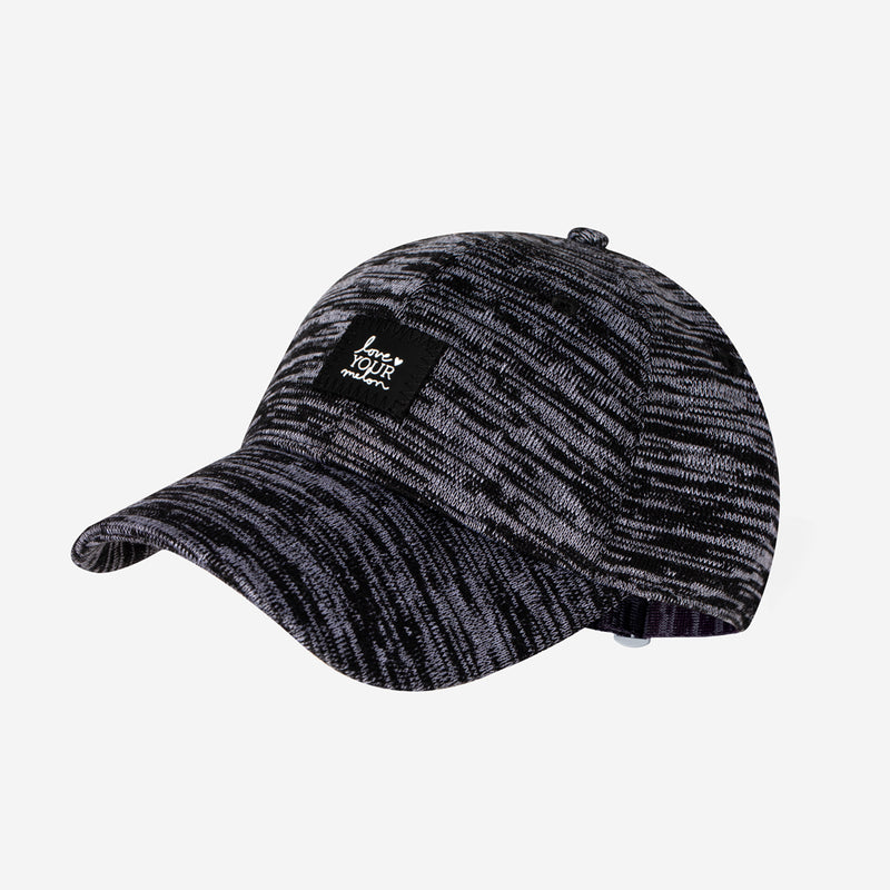 Black and White Speckled Hero Cap