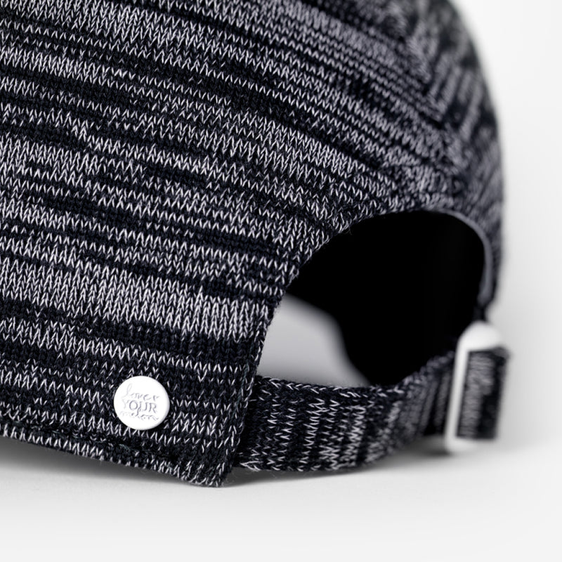 Black and White Speckled Hero Cap