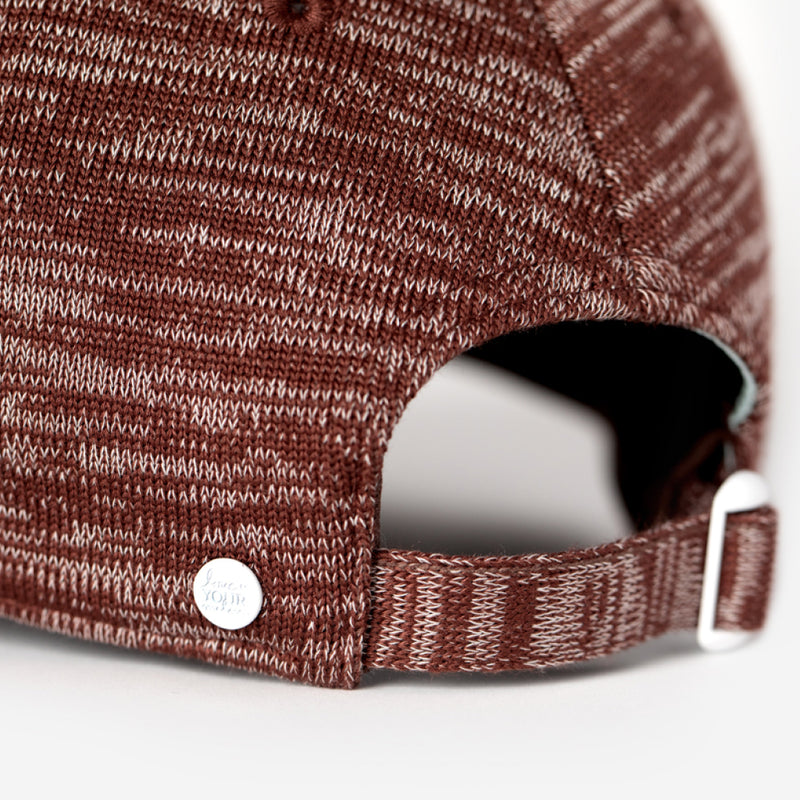 Brown and Natural Speckled Hero Cap
