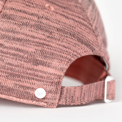 Dusty Pink and Dark Charcoal Speckled Hero Cap