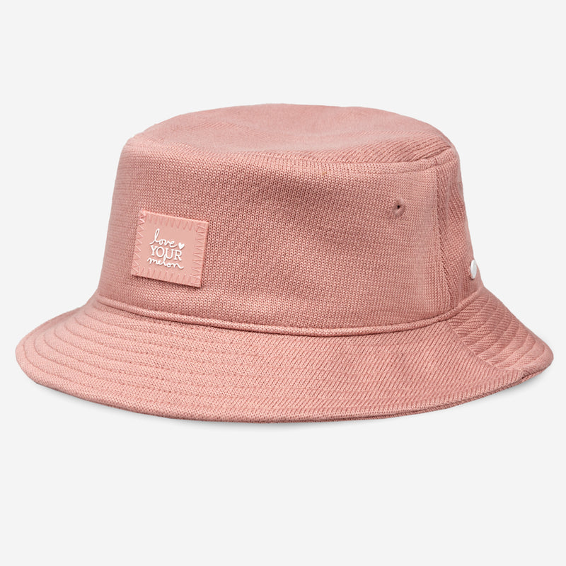 Dusty Pink Hero Bucket Hat