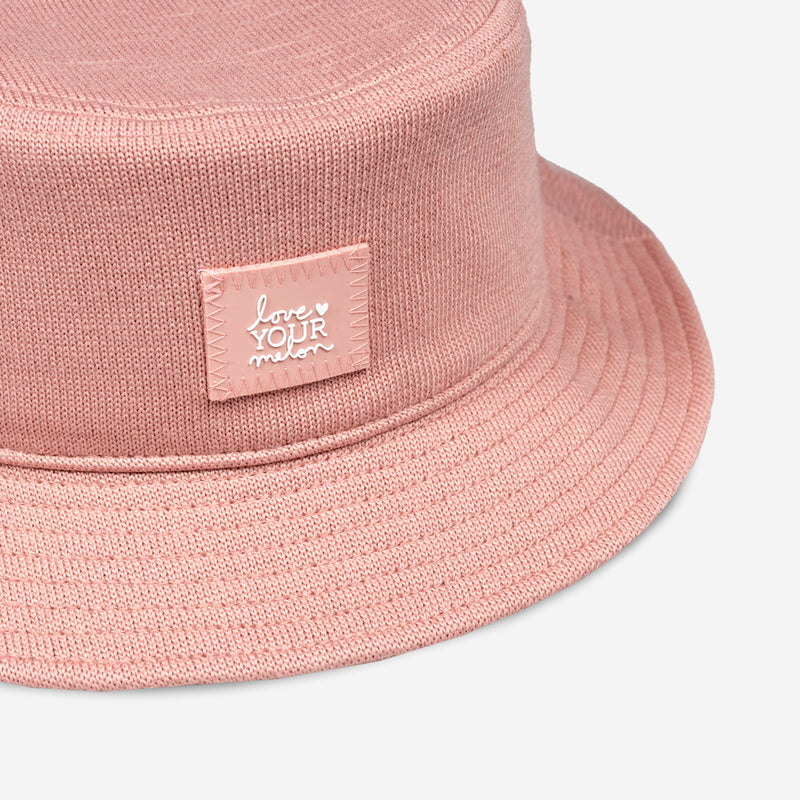Dusty Pink Hero Bucket Hat