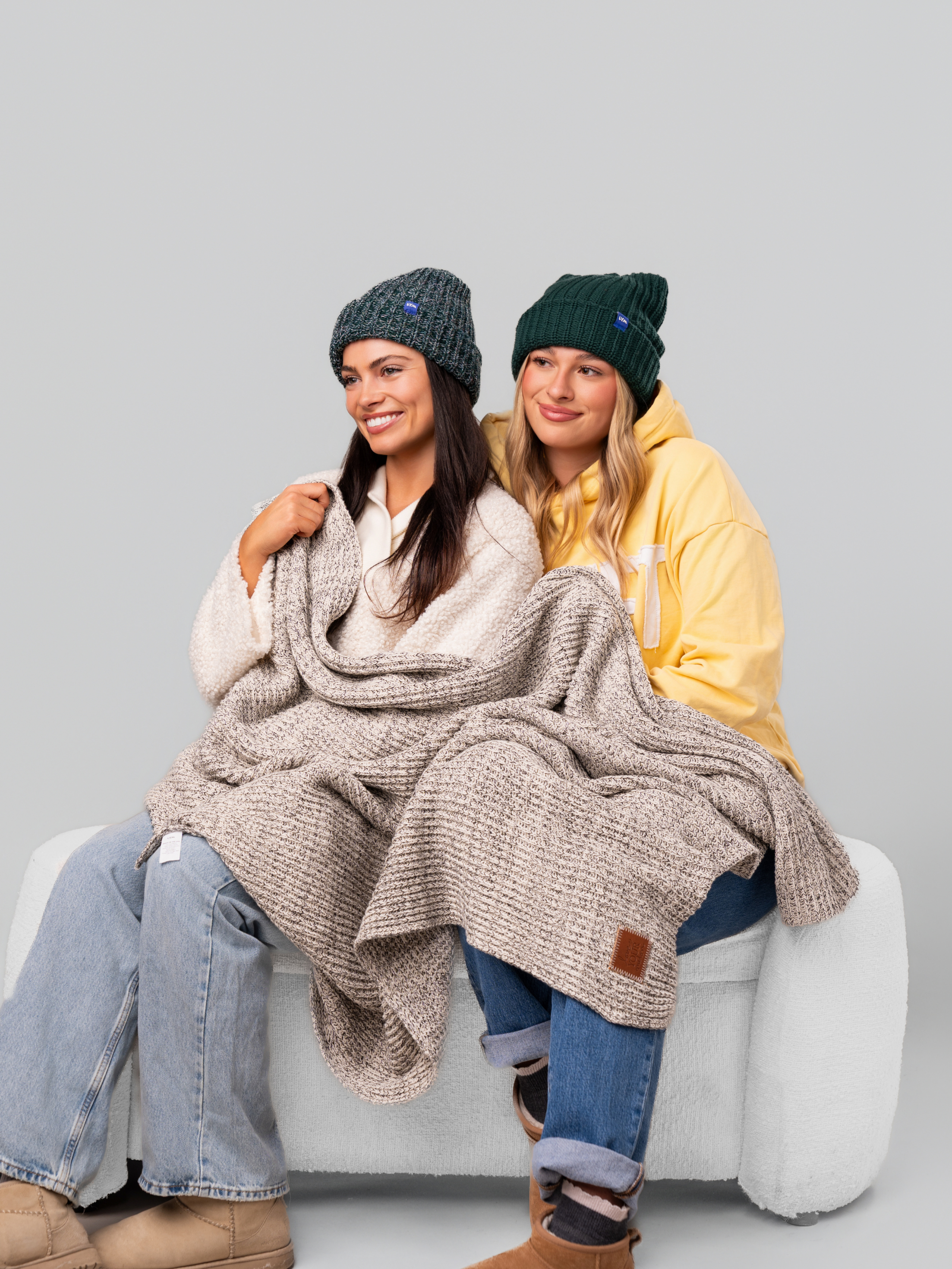 Black Speckled Blanket