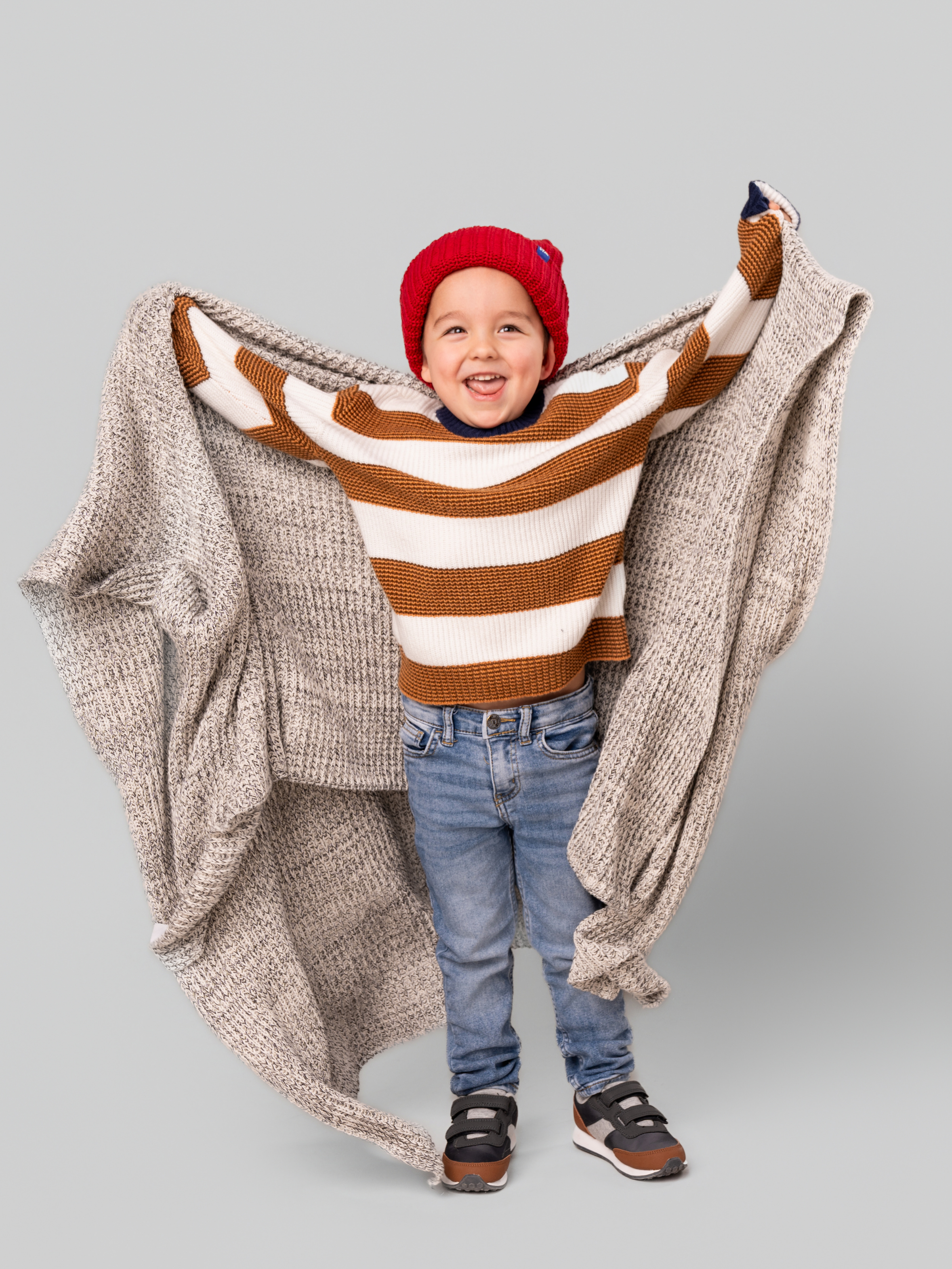 Black Speckled Blanket