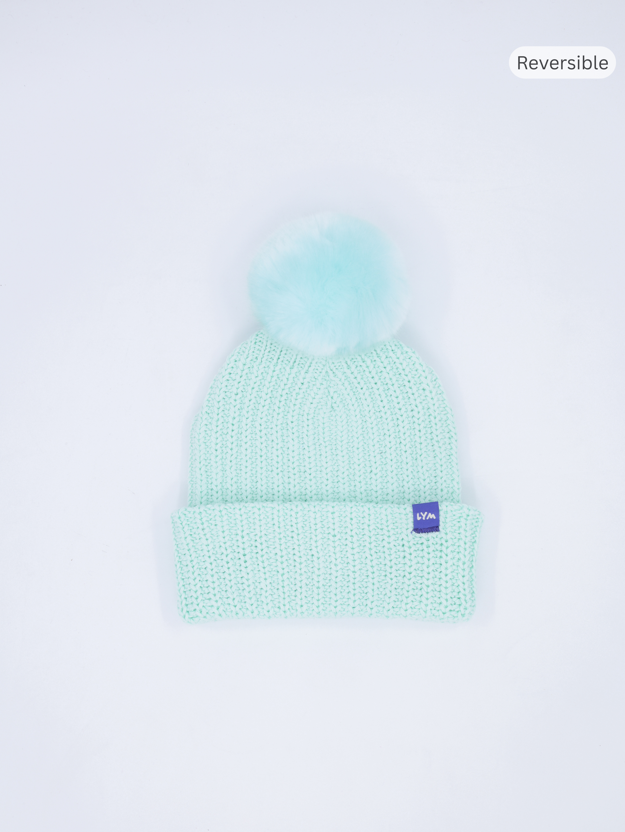 Monochrome Essentials Pom Beanies