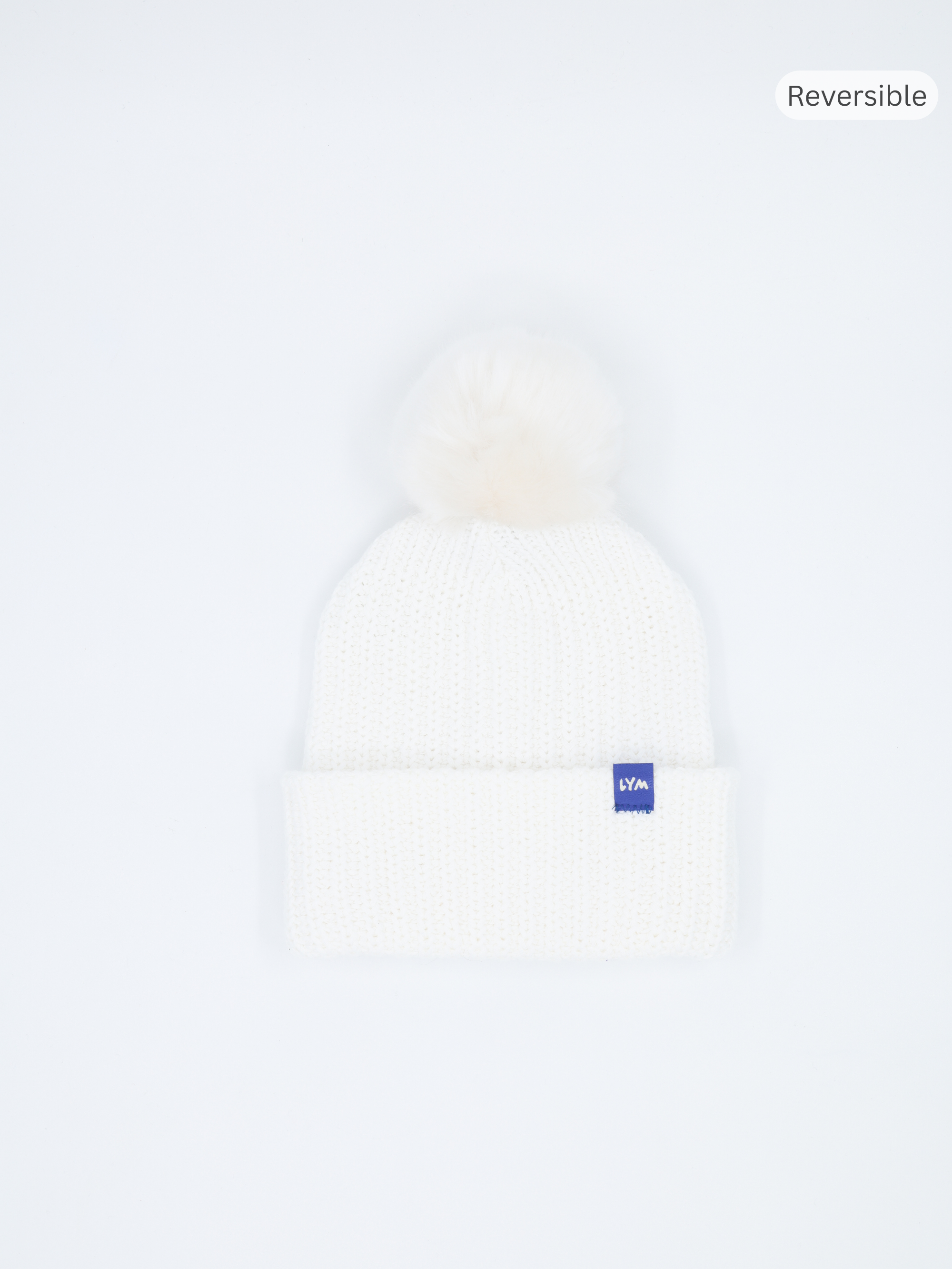 Monochrome Essentials Pom Beanies