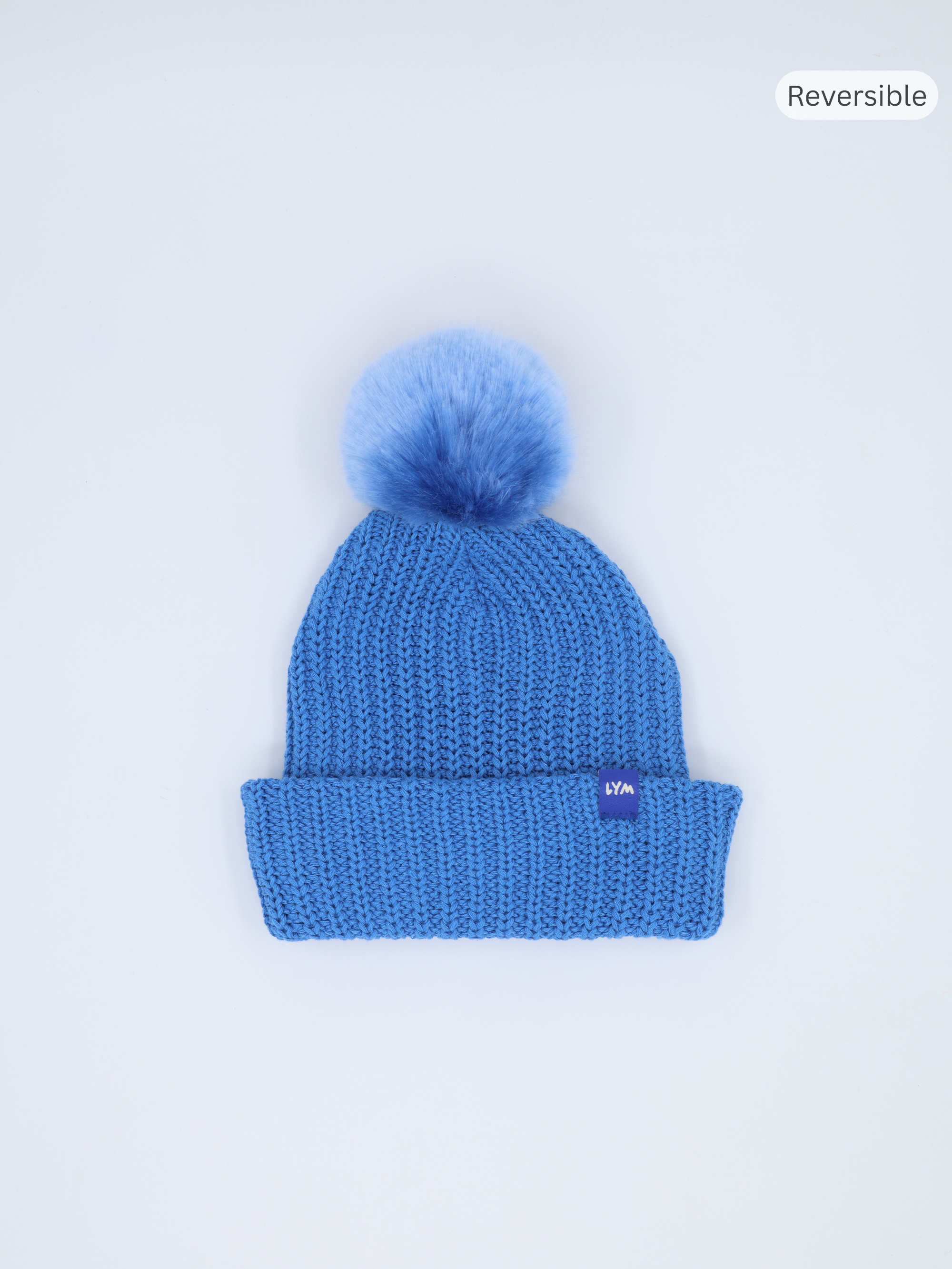 Monochrome Essentials Pom Beanies