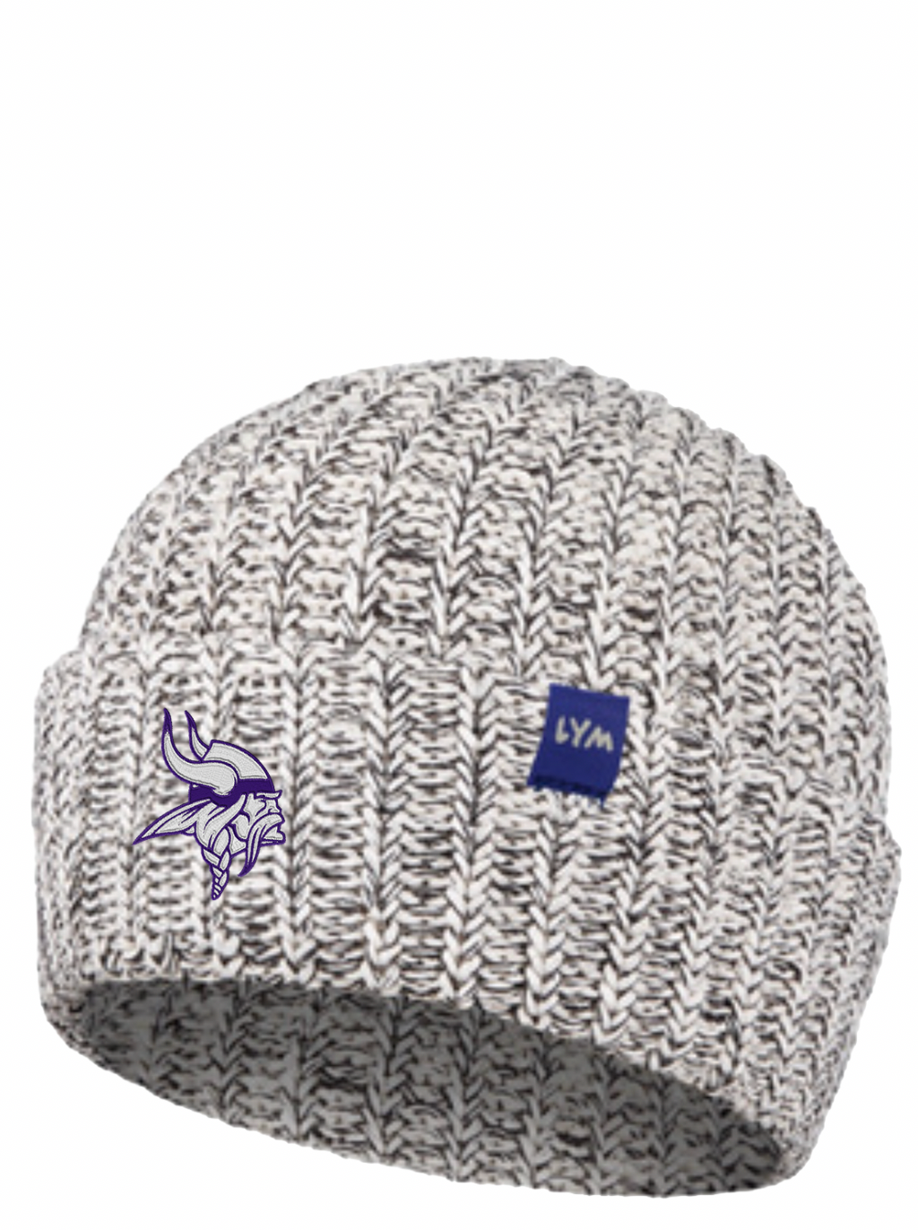 MVC Primary Logo Black Speckled Essentials Beanie