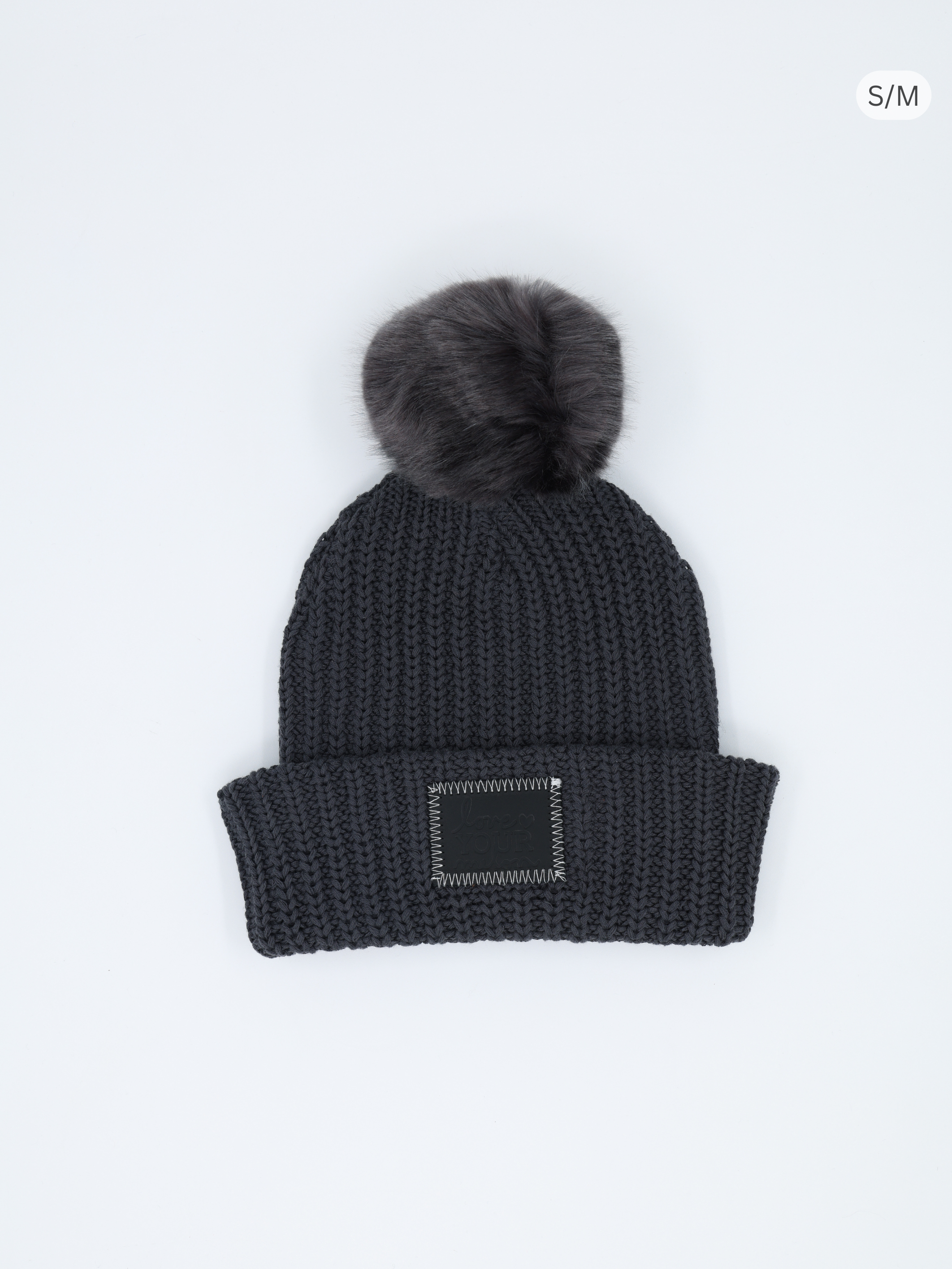 Monochrome Classic Pom Beanies
