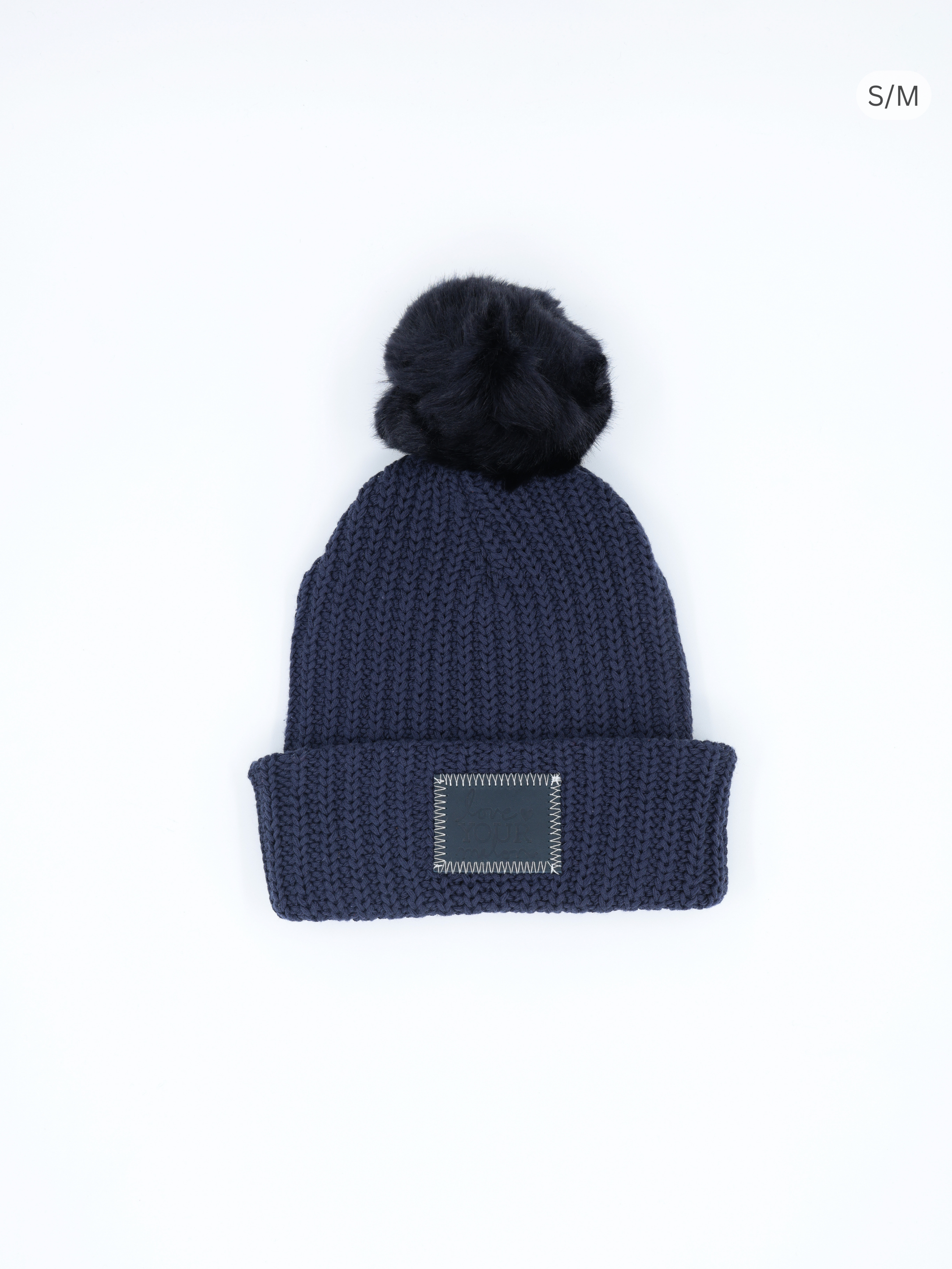 Monochrome Classic Pom Beanies