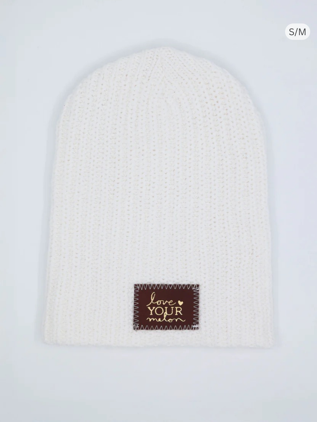 Loveyour Melon White Monochrome Mega Pom Beanie Beanie Shop | Hat, Apparel & Beanie Store | Love Your Melon main image 4