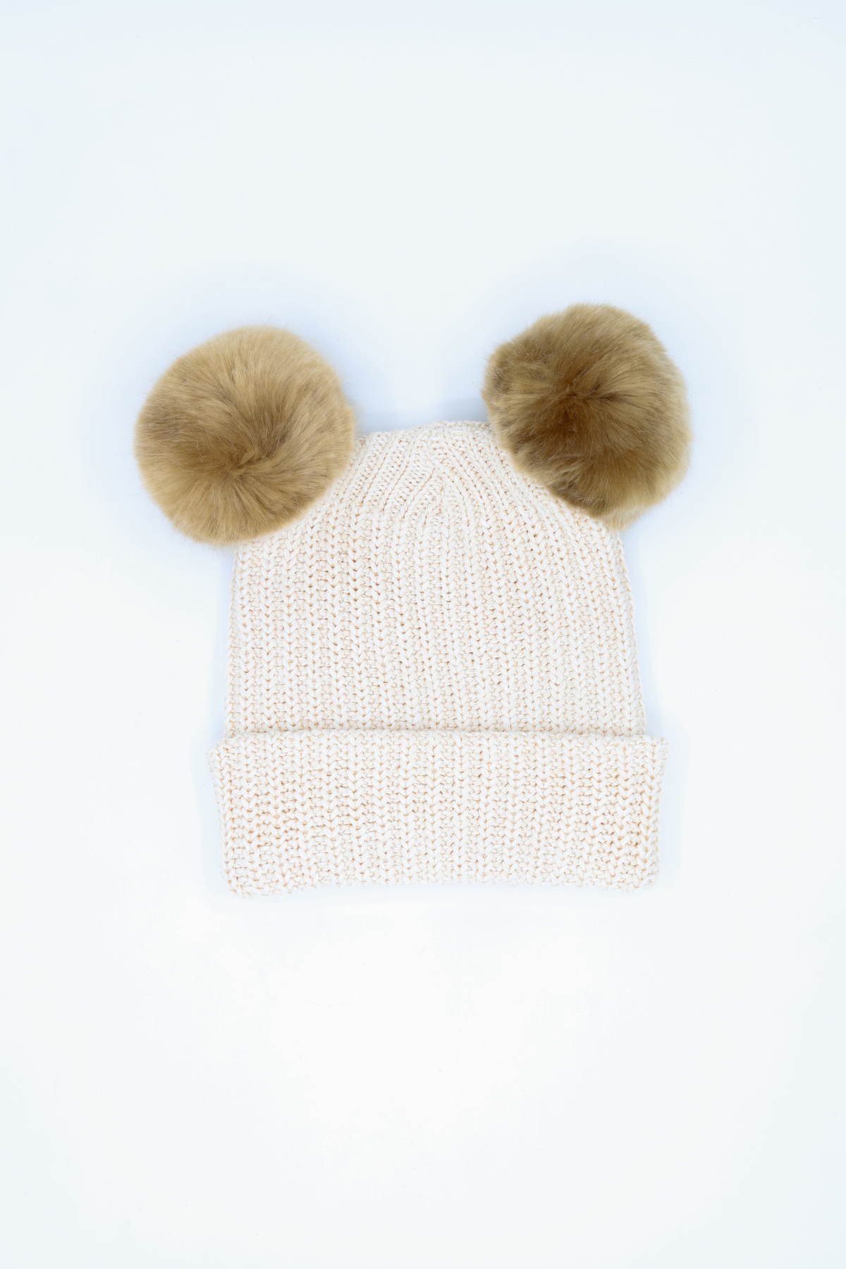 Monochrome Classic Double Pom Beanies – Love Your Melon