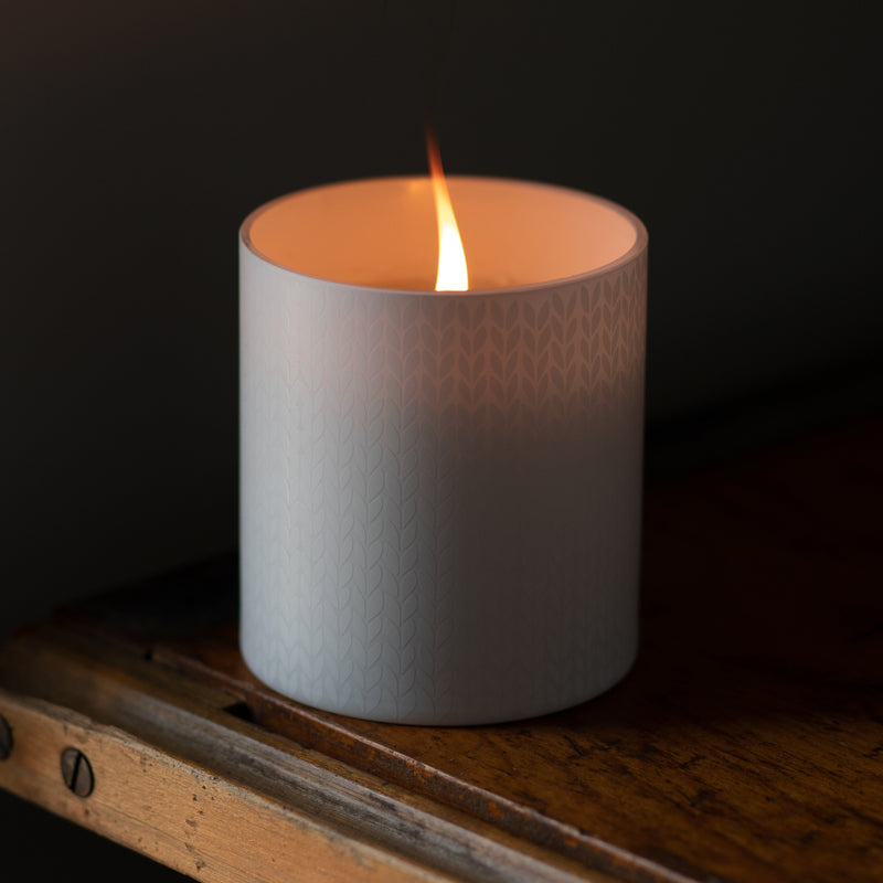 Knit Print Candle