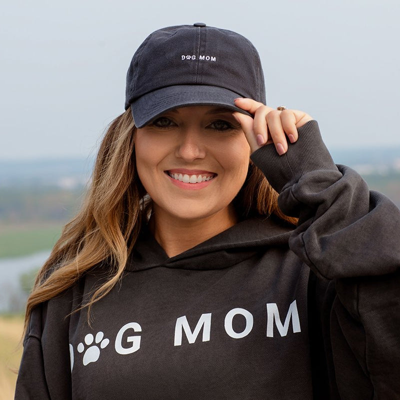 Dog Mom Black Cap