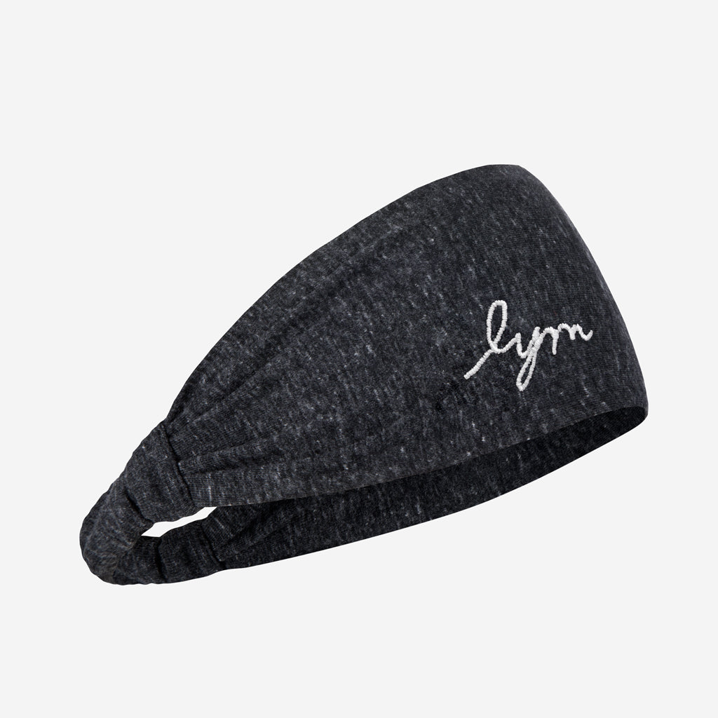 Charcoal Tri-Blend LYM Scrunch Headband