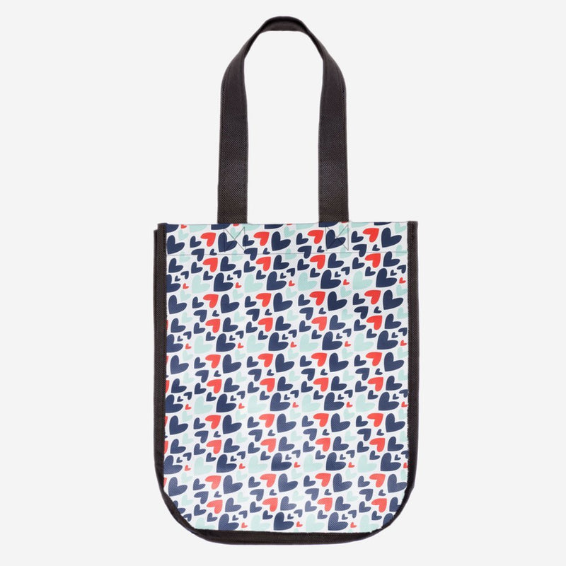 Small Navy We Can Change the World Reusable Tote Bag