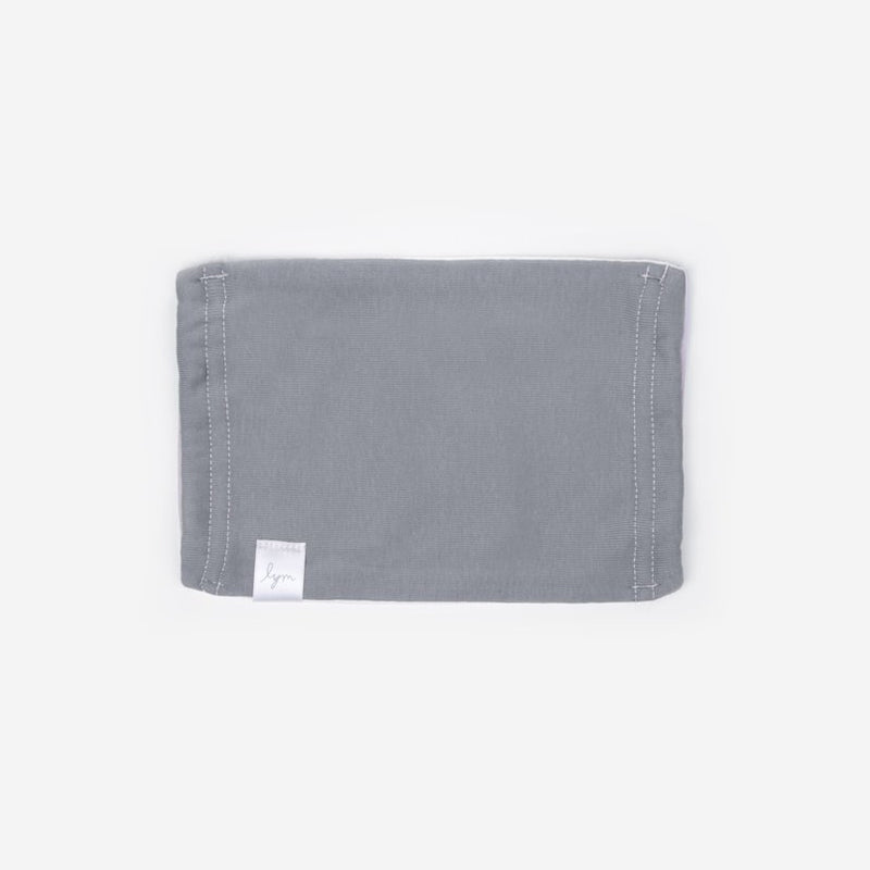 Adult Reusable Gray Antimicrobial Cotton Face Mask