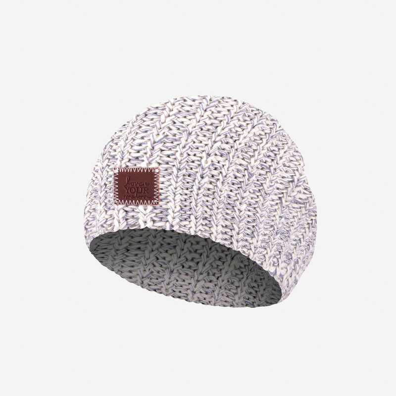 Baby Gray Speckled Beanie