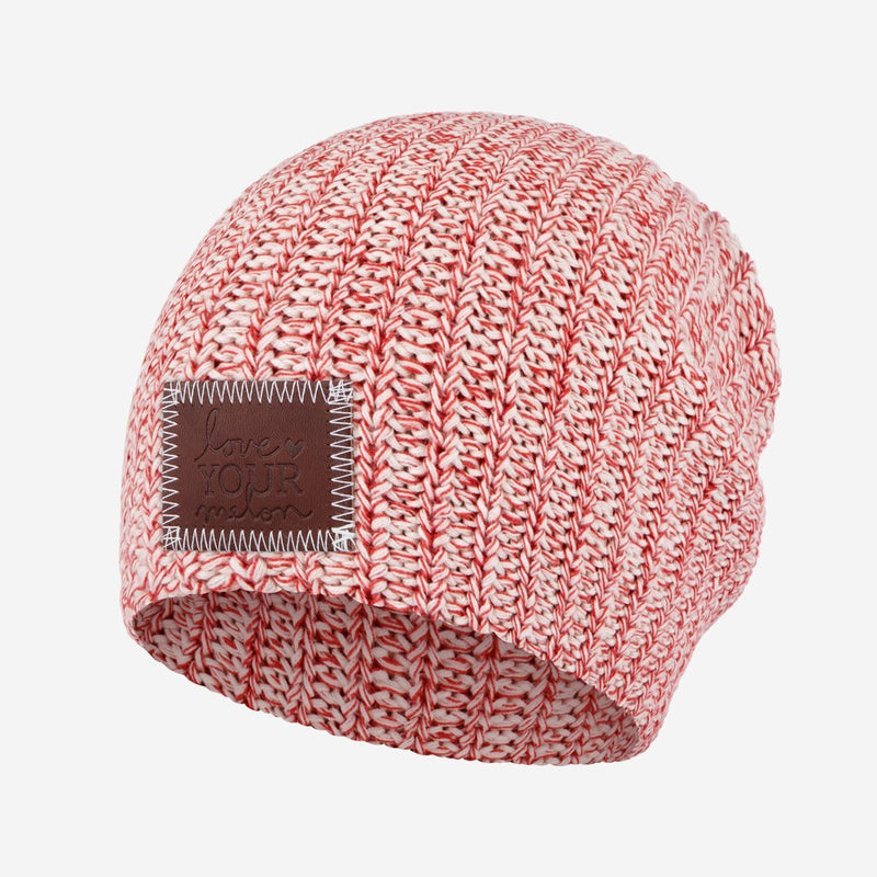 Red Speckled Beanie