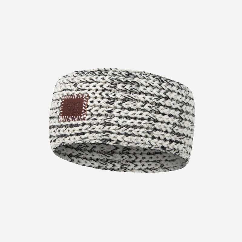 Black Speckled Baby Knit Headband