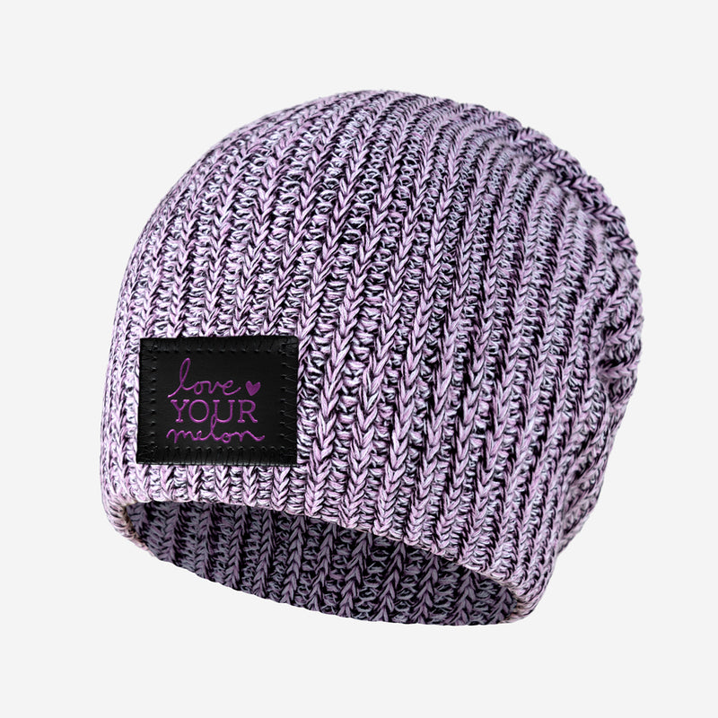 Fall Twilight Beanie (Black Leather Patch)
