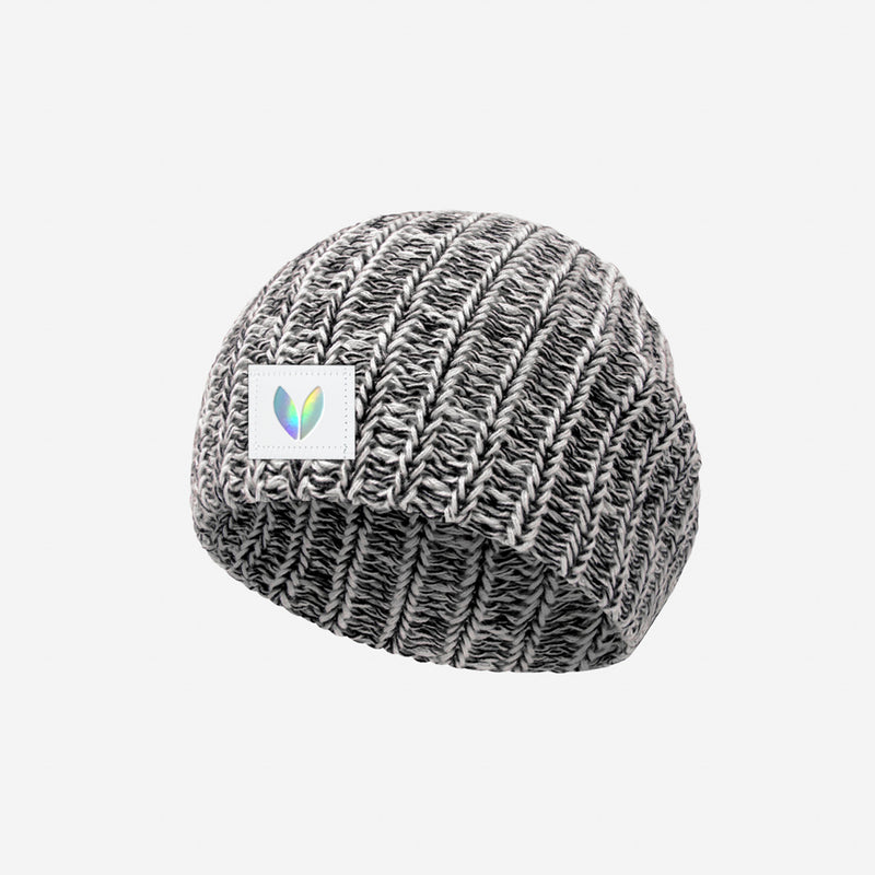 Black Speckled Baby Iridescent Knit Headband