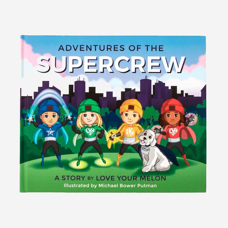 SuperCrew Adventures Children's Hardcover Book-Accessory-Love Your Melon