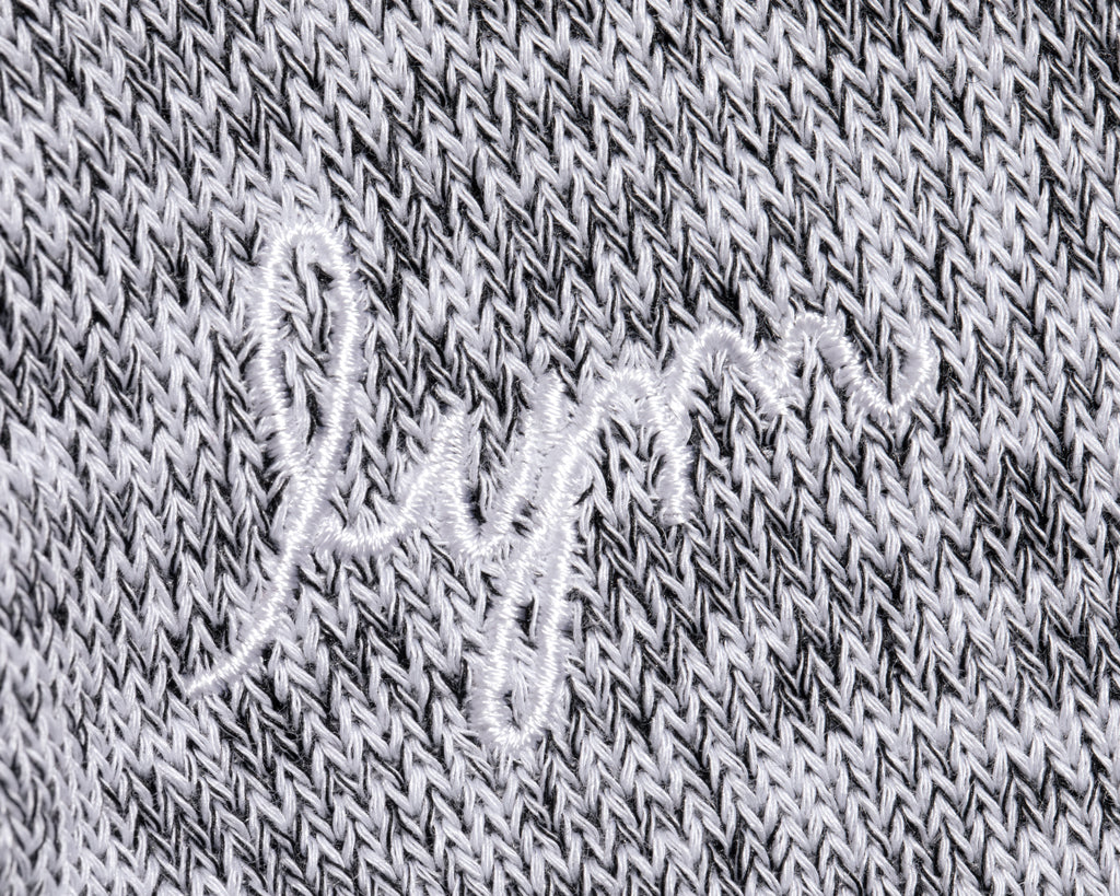 Black Speckled FitKnit LYM Scrunch Headband