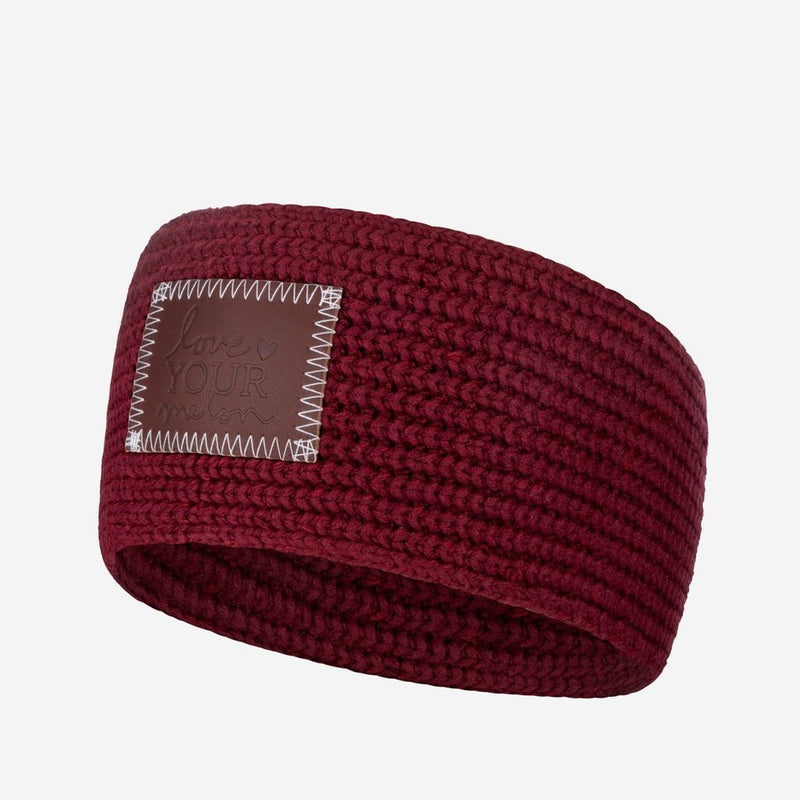 Burgundy Knit Headband-Knit Headband-Love Your Melon