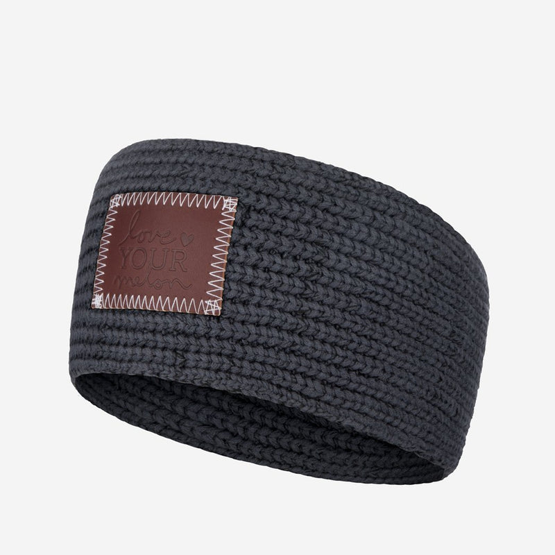 Dark Charcoal Knit Headband-Knit Headband-Love Your Melon